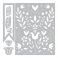 Sizzix® Thinlits™ Die Set 7PK - Folk Art Stencil by Katelyn Lizardi®