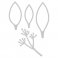 Sizzix® Thinlits™ Die Set 4PK - Elegant Leaves by Jen Long®