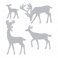 Sizzix® Thinlits™ Die Set 4PK - Darling Deer by Tim Holtz®