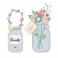 Sizzix® Thinlits™ Die Set 17PK - Jar of Flowers by Lisa Jones®