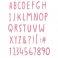 Sizzix® Thinlits™ Die - Hand Drawn Alphabet by Jenna Rushforth®