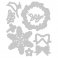 Sizzix® Thinlits™ Die Set 9PK - Wreath & Snowflake by Eileen Hull®