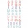 Sizzix® Thinlits™ Die Set 58PK - Spring Type (Alphabet) by Jamie Steel®
