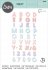 Sizzix® Thinlits™ Die Set 58PK - Spring Type (Alphabet) by Jamie Steel®