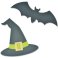 Sizzix® Bigz™ Plus Die - Hat, Bat & Buckle by Jennifer Ogborn®