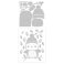Sizzix® Thinlits™ Die Set 11PK w/Textured Impressions - Cozy Owl by Jennifer Ogborn®