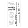Sizzix® Clear Stamps Set 7PK - Tea-rific by Jennifer Ogborn®