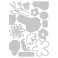 Sizzix® Thinlits™ Die Set 16PK - Fabulous Bold Flora by Debi Potter®