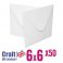 Craft UK© Ltd - 6 x 6 White Envelopes, 50 pk