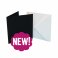 Craft UK© Ltd - 7 x 7 Black Cards &  White Envelopes, 25 pk