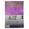 Craft Artist® A4 Glitter Card Non-shedding 10pk - Waterfall, Pinks