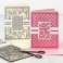 Creativ Company® A6 Cardboard Lace Pattern Pad (24 pcs) - Summertime