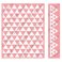 Cuttlebug® Embossing Folder & Border Set - Love Triangle