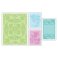 Sizzix® Textured Impressions™ Embossing Folder Set 4PK - Ornate Flowers & Frame by Rachael Bright™