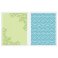 Sizzix® Textured Impressions™ Embossing Folder Set 2PK - Corners & Damask by Rachael Bright™