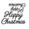 Cheery Lynn Designs® Die - Happy Christmas Set