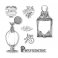 Sizzix® Stamp & Die-cut Framelits® Set (7pk) - Parfumerie by Graphic 45