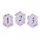 Sizzix™ Framelits Die Set & Stamps 10PK - Elegant Table Numbers by Dena Designs