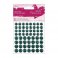 Papermania® Essentials - Shimmer Dome Stickers (60pcs) - Forest Green