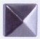 Nailhead Claw Studs - Silver Pyramid (30pcs)