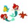 Dress It Up® Buttons Disney® Range - The Little Mermaid (4pcs)