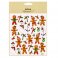 Habico® Signature Range - Sticker Sheet, Gingerbread Christmas