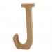 Creativ Company® MDF Wooden Symbol - Letter J