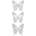 Sizzix® Thinlits™ Die Set 3PK - Intricate Wings by Jessica Scott®