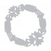 Sizzix® Thinlits™ Die - Cut-Out Wreath by Lisa Jones®