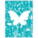 Sizzix® Impresslits™  Embossing Folder - Butterfly Meadow by Jen Long®
