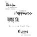 Sizzix® Clear Stamps - Sunnyside Sentiments #1 by Pete Hughes®