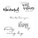 Sizzix® Clear Stamps - Sunnyside Sentiments #5 by Pete Hughes®