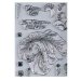 Pink Ink Designs® A5 Clear Stamp Set - Unicorn