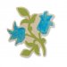 Sizzix® Small Embosslits® Die - Flowering Foliage by Scrappy Cat™