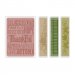 Sizzix® Texture Fades™ Embossing Folders 4PK - Thankful Background and Borders Set By Tim Holtz®