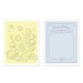 Sizzix® Textured Impressions™ Embossing Folder Set 2PK - Vintage Buttons by Jen Long™