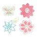 Sizzix® Framelits Die Set & Stamps 5PK - Flowers #4 by Stephanie Barnard