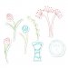 Framelits Die Set & Stamps 7PK - Flowers & Vase by Stephanie Barnard