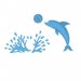 Marianne D® Creatables Die Set 3pk - Dolphin, Splash & Ball