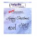 IndigoBlu™ A7 Rubber Stamp - Happy Christmas DINKIE