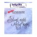 IndigoBlu™ A7 Rubber Stamp - Silent Night Holy Night DINKIE