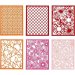 Creativ Company® A6 Cardboard Lace Pattern Pad (24 pcs) - Summertime