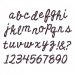Sizzix® Bigz™ XL Alphabet Die - Cutout Script by Tim Holtz®