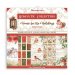 Stamperia© Mini Scrapbooking Pad, 6 x 6 - Romantic Collection, Home for the Holidays