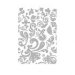 Couture Creations Embossing Folder 12x17.5cm - Damask