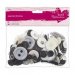 Papermania® Essentials - Assorted Buttons (250g), Monochrome