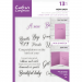 Crafter's Companion™ Mix & Match Stamp Set - New Baby