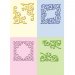 Cuttlebug® Embossing Folder Mini Set - Formal Squares